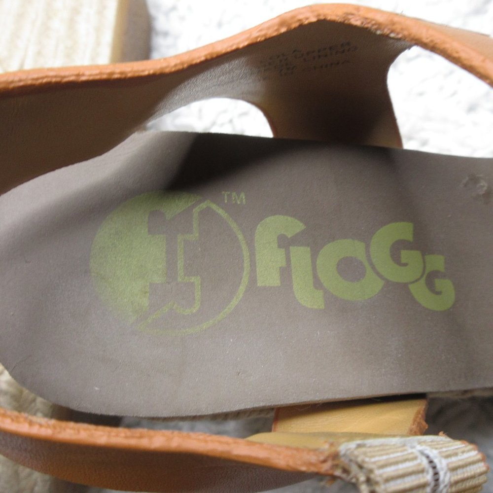 Flogg Lola Wedge sandals‎ sz 7 - Picture 9 of 11